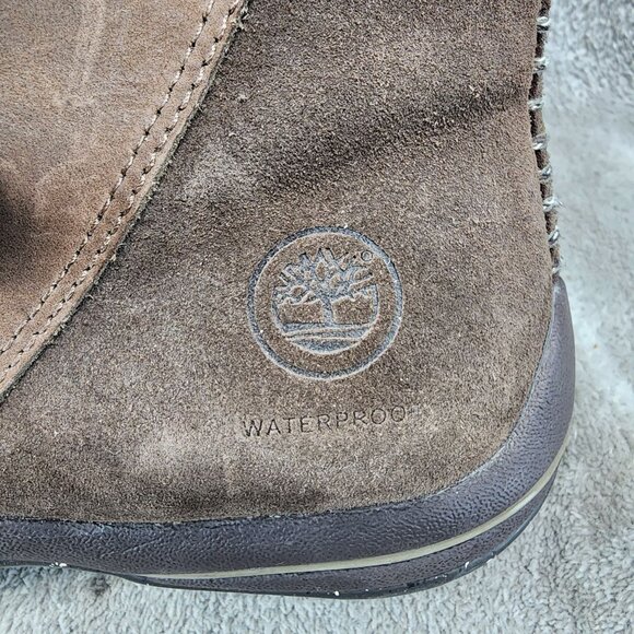 Smartwool x Timberland Shoes Womens Size 6.5 Brown Suede Vibram Ecostep Boots - Picture 4 of 15